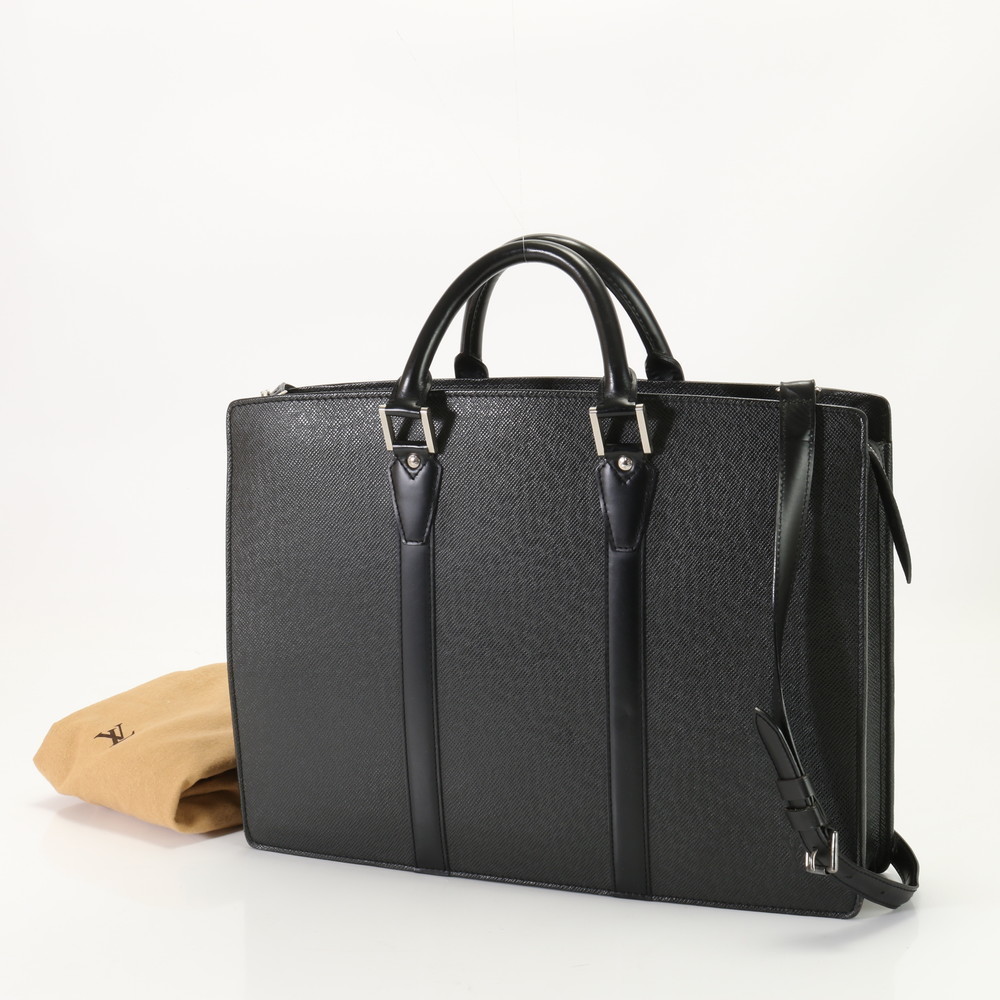 Louis Vuitton 2Way Taiga Porte Business Bag Rosin Document